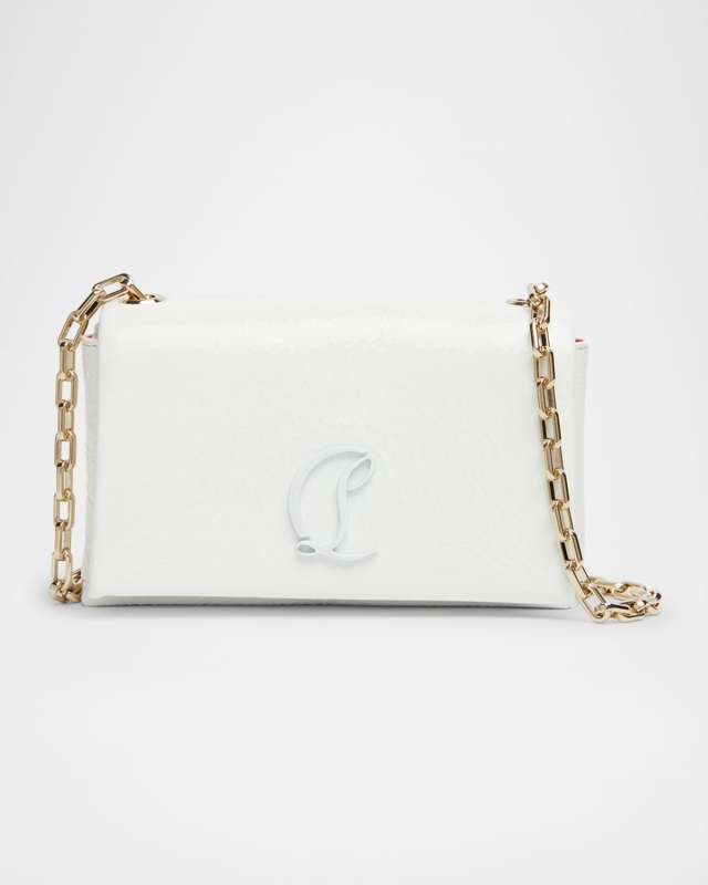 Loubi54 Small Clutch Bag in Naplak Leather